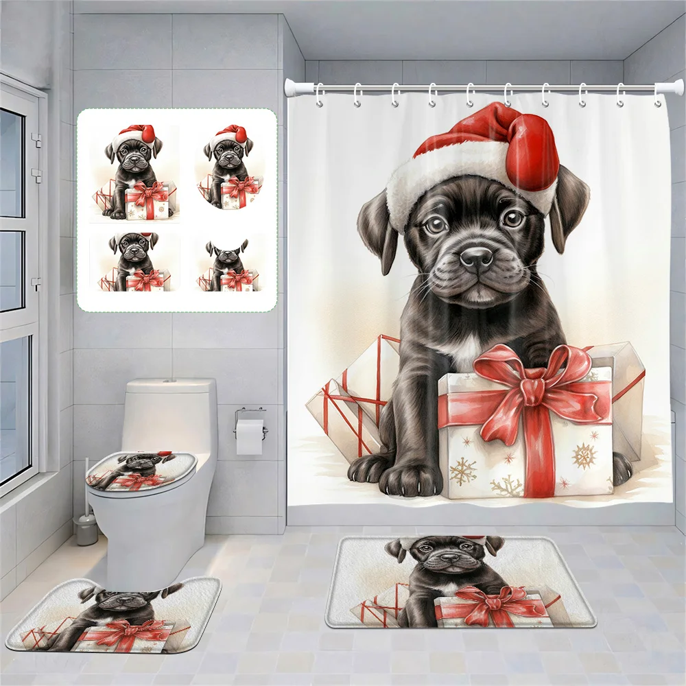Home shower curtains bathroom Decora waterproof fabric non-slip bath mat water absorption curtain Modern Nordic Merry Christmas
Home shower curtains bathroom Decora waterproof fabric non-slip bath mat water absorption curtain Modern Nordic Merry Christmas