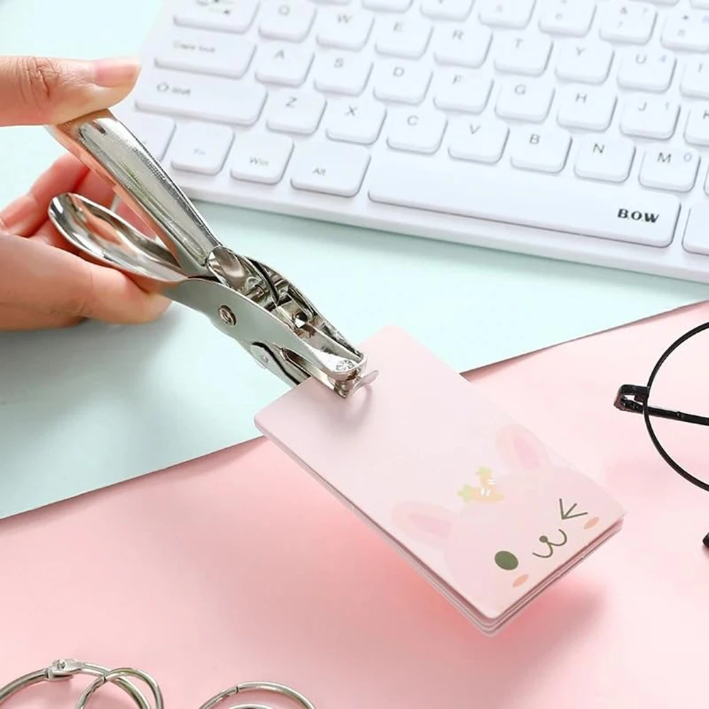 New Single Hole Punch 8 Sheet Capacity 3mm Diameter Hole Puncher Hand Paper Scrapbooking Punches for Home Office School Supplies
New Single Hole Punch 8 Sheet Capacity 3mm Diameter Hole Puncher Hand Paper Scrapbooking Punches for Home Office School Supplies