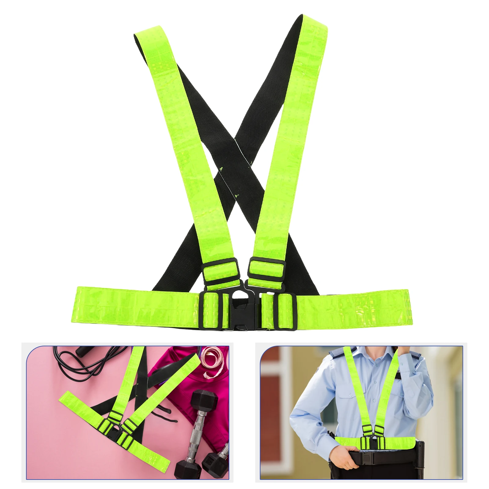 Reflective for Night Sports Running Gear Safety High Visibility Cycling Strap
Reflective for Night Sports Running Gear Safety High Visibility Cycling Strap