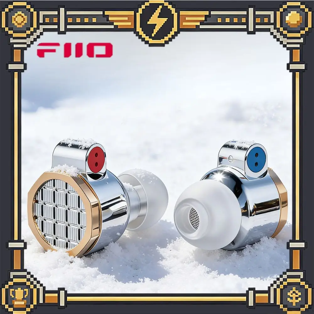 Fiio Snowsky OAK NANO in Ear Wired HiFi Earphones Dynamic Esports Gaming Earbuds 0.78 2pin Titanium Metal Cavity Music Accessory
Fiio Snowsky OAK NANO in Ear Wired HiFi Earphones Dynamic Esports Gaming Earbuds 0.78 2pin Titanium Metal Cavity Music Accessory