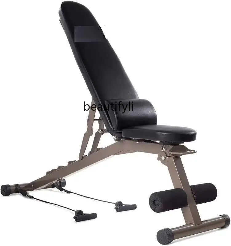 Foldable Multifunctional Dumbbell Stool Commercial Household Supine Board Skinny Belly Fitness Equipment
Foldable Multifunctional Dumbbell Stool Commercial Household Supine Board Skinny Belly Fitness Equipment