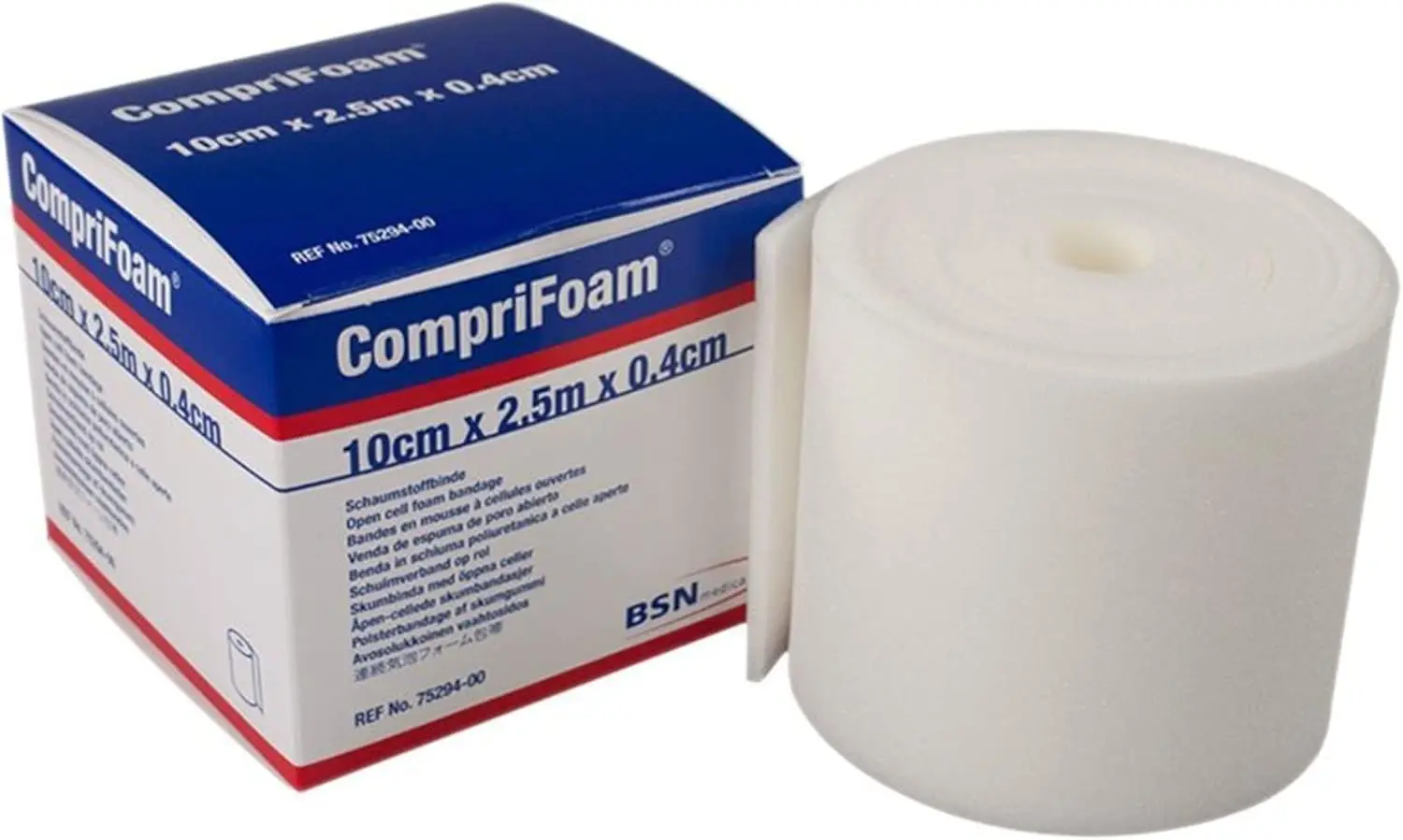 Foam Padding Bandage White 1 Ct for Comfort and Protection
Foam Padding Bandage White 1 Ct for Comfort and Protection
