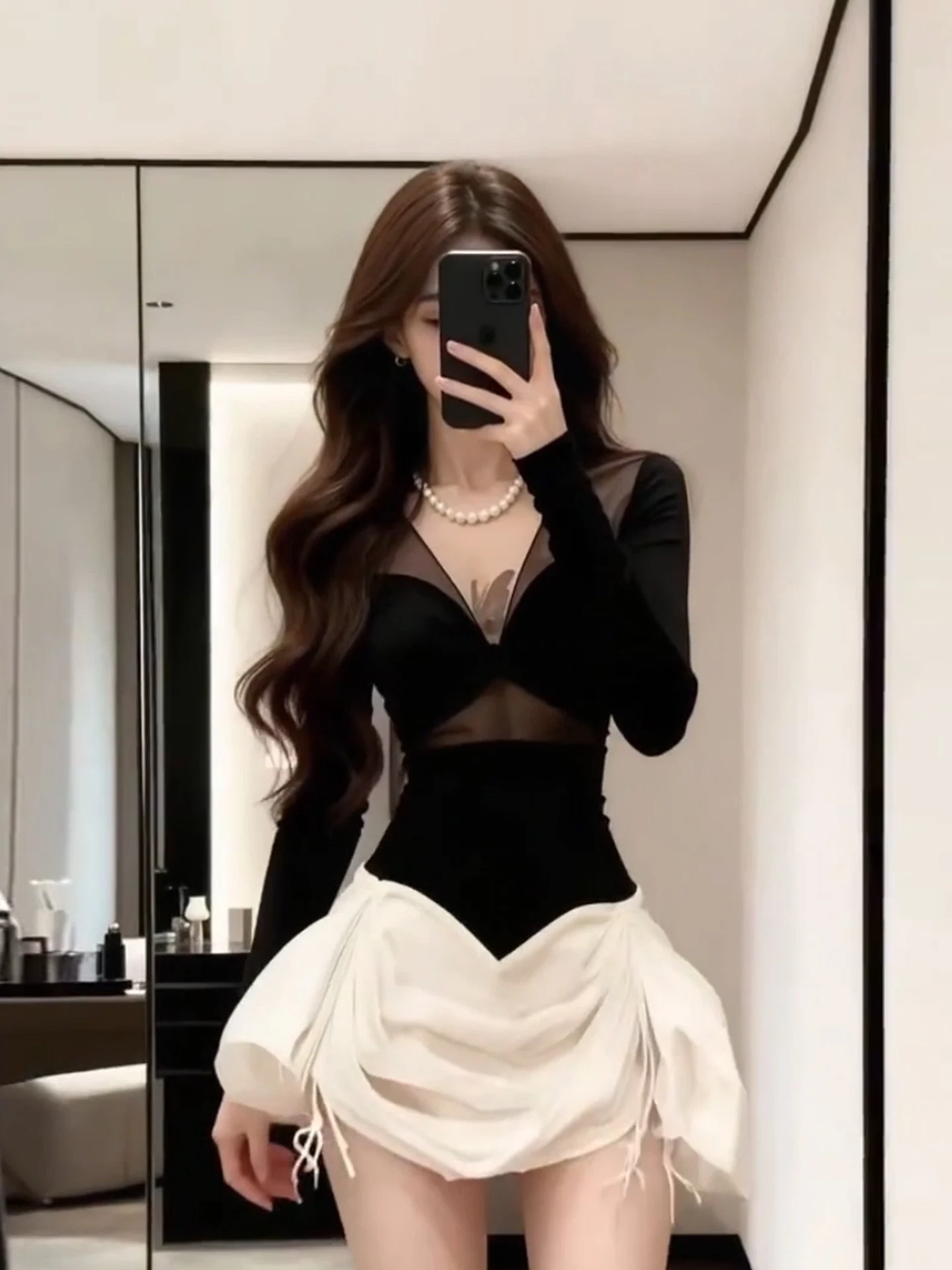 XZY Korean Sle Spicy Girl V-ne Me Splice Dr Women's plus Size Winter Color Blo ort Skirt Ele A-line Dr
XZY Korean Sle Spicy Girl V-ne Me Splice Dr Women's plus Size Winter Color Blo ort Skirt Ele A-line Dr