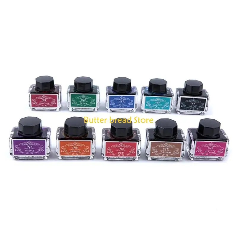W89C 1 Bottle Colorful 15ml Fountain Pen Non-carbon Refilling Inks Stationery School Office Supplies
W89C 1 Bottle Colorful 15ml Fountain Pen Non-carbon Refilling Inks Stationery School Office Supplies
