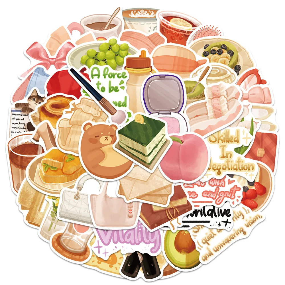 10/50PCS Cartoon Food Graffiti Sticker Aesthetic Cute Fun Decal Personalized Decoration Skateboard Guitar Diary Sticker
10/50PCS Cartoon Food Graffiti Sticker Aesthetic Cute Fun Decal Personalized Decoration Skateboard Guitar Diary Sticker