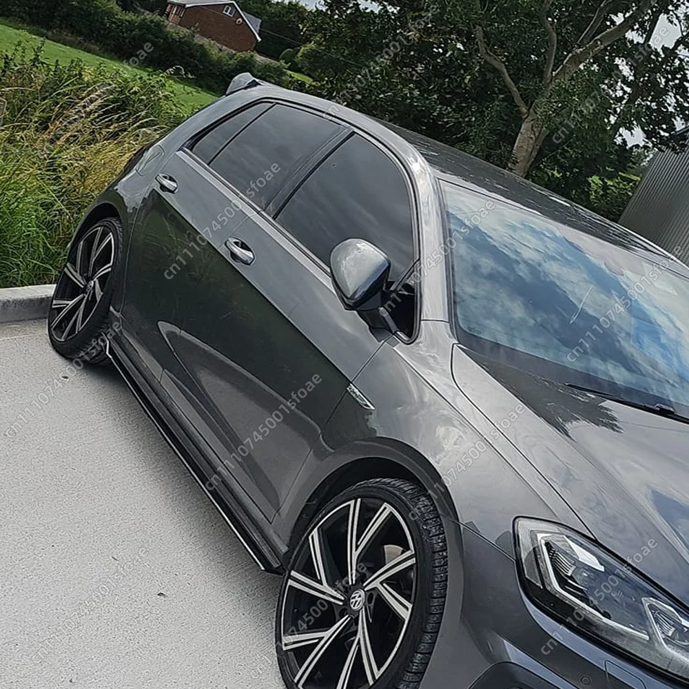 Car Side Skirt Splitter For VW For GOLF MK7 MK7.5 R R-LINE GTI Style ABS Glossy Black Splitters Lip Splitter Winglet Body Kit
Car Side Skirt Splitter For VW For GOLF MK7 MK7.5 R R-LINE GTI Style ABS Glossy Black Splitters Lip Splitter Winglet Body Kit