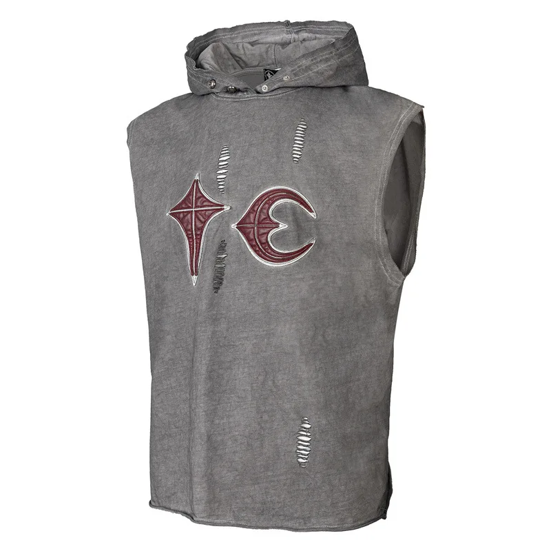 Thug Club 2026 New Star Moon Patch Embroidered Distressed Wash Ripped Men's Oversized T-Shirt Tank Top
Thug Club 2026 New Star Moon Patch Embroidered Distressed Wash Ripped Men's Oversized T-Shirt Tank Top