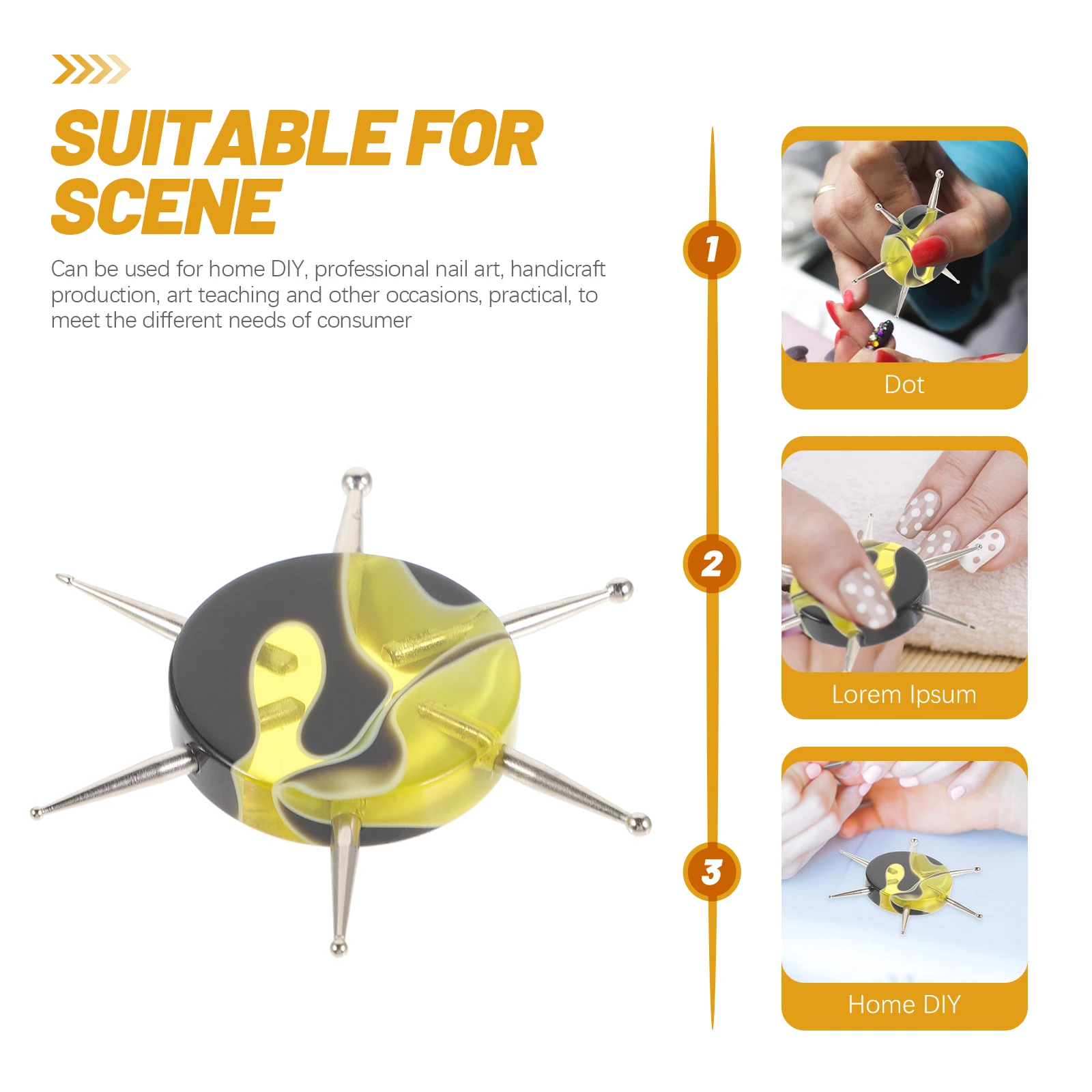 Acrylic Nail Pen Dotting Tools Circular Manicure Pens Black Yellow Multi Sizes DIY Craft Clay Modeling Pottery Sculpting Tools
Acrylic Nail Pen Dotting Tools Circular Manicure Pens Black Yellow Multi Sizes DIY Craft Clay Modeling Pottery Sculpting Tools