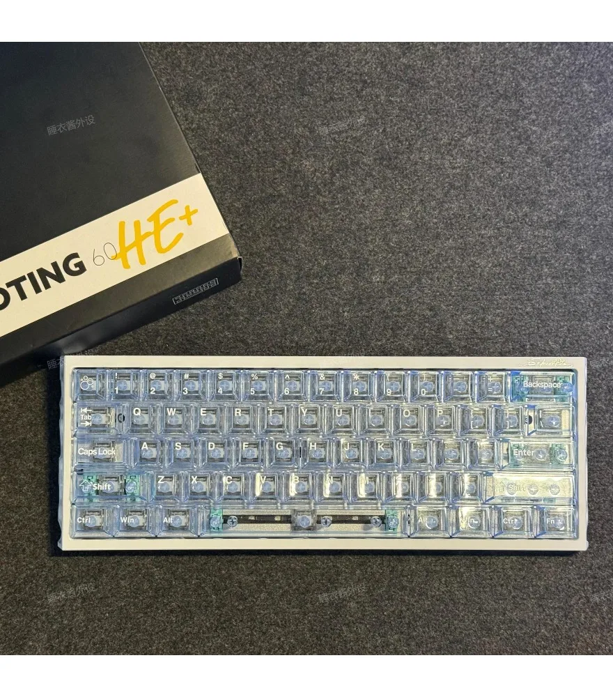 Blue PC transparent keycap pad printing original light transmission adaptation wooting Meijia Lion Mai from magnetic axis
Blue PC transparent keycap pad printing original light transmission adaptation wooting Meijia Lion Mai from magnetic axis