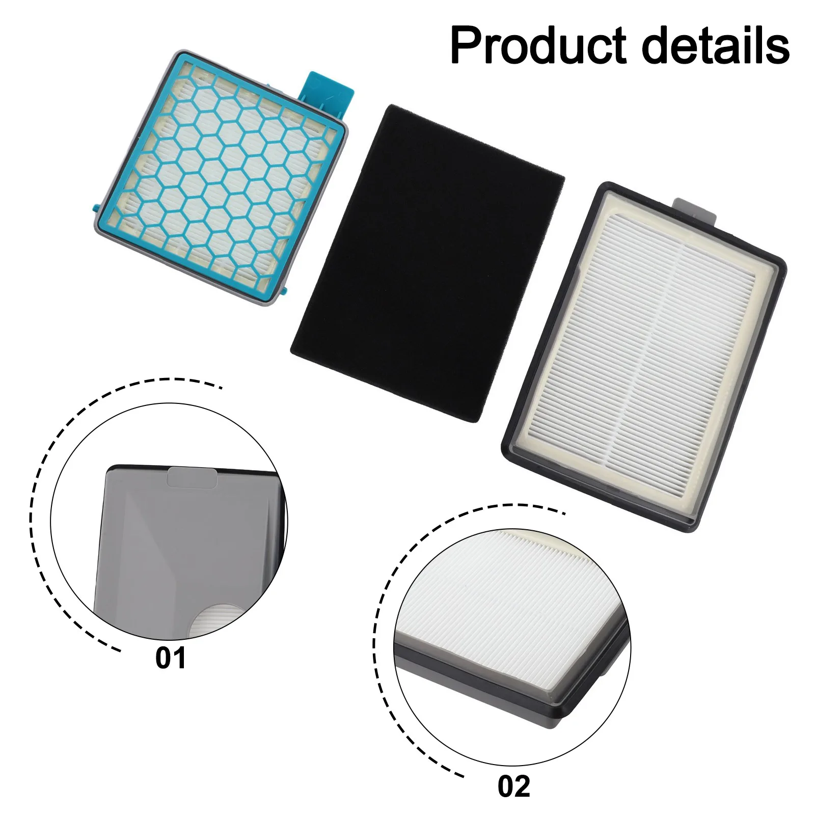 Home Cleaning Vacuum Cleaner Filter Compatible Filter Effective Dust Filtration Enhanced Air Quality Multiple Reusable Filters
Home Cleaning Vacuum Cleaner Filter Compatible Filter Effective Dust Filtration Enhanced Air Quality Multiple Reusable Filters
