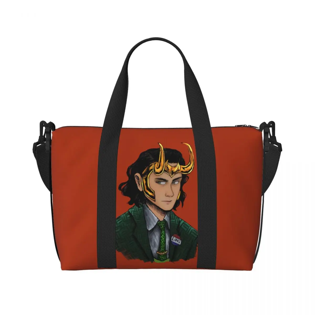 Изготовленная на заказ пляжная большая сумка Loki для женщин, очень большая спортивная ручная кладь Trickster God, дорожные сумки для покупок
Изготовленная на заказ пляжная большая сумка Loki для женщин, очень большая спортивная ручная кладь Trickster God, дорожные сумки для покупок