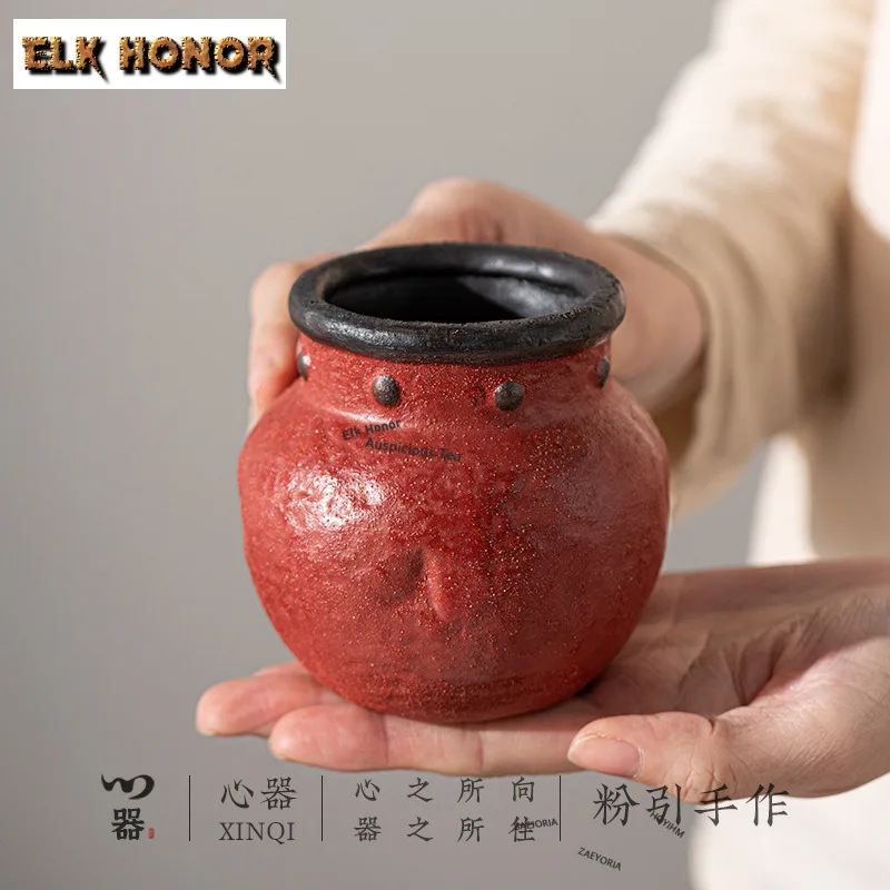 Handmade Power Yin Red Jianshui Tea Cup Wash Tea Dust Cylinder Barrel Household Chaxi Tea Services Accessories Decoration Gifts
Handmade Power Yin Red Jianshui Tea Cup Wash Tea Dust Cylinder Barrel Household Chaxi Tea Services Accessories Decoration Gifts