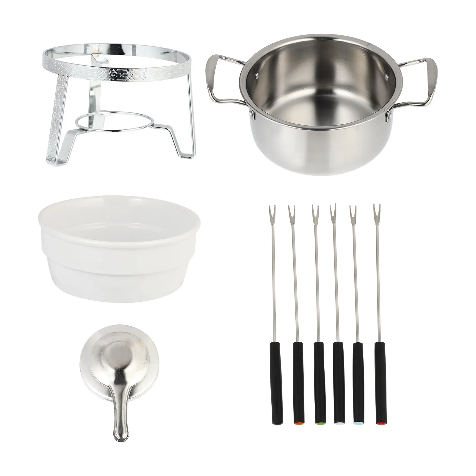 1Set Chocolate Melting Pot Kitchen Tool Stainless Steel Heating Stove for Cheese Ice Cream Stainless Steel Melting Pot
1Set Chocolate Melting Pot Kitchen Tool Stainless Steel Heating Stove for Cheese Ice Cream Stainless Steel Melting Pot