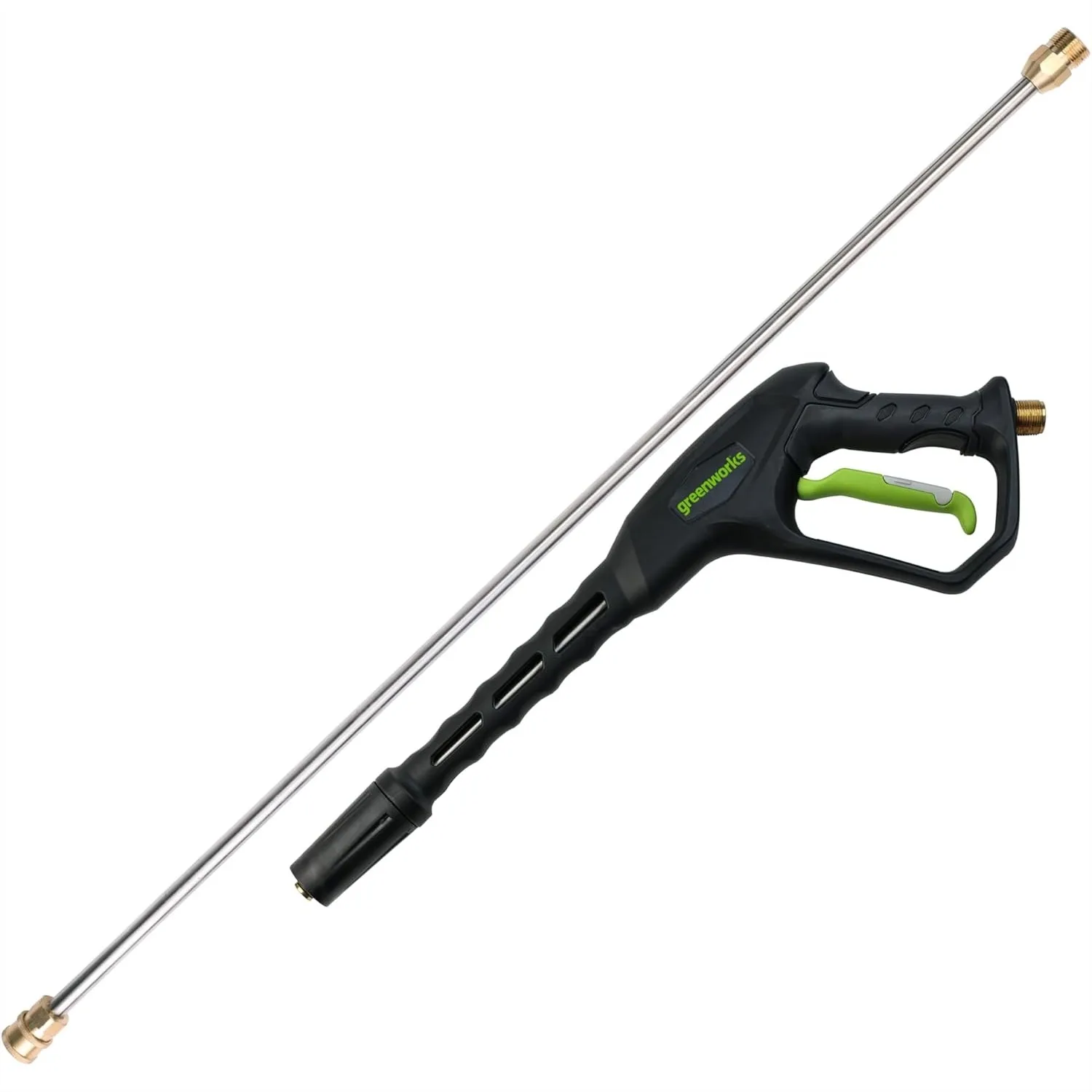 Replacement Spray Gun for Pressure Washer, 4500 PSI Metal Wand with Quick Connect and M22 x 14mm Hose
Replacement Spray Gun for Pressure Washer, 4500 PSI Metal Wand with Quick Connect and M22 x 14mm Hose