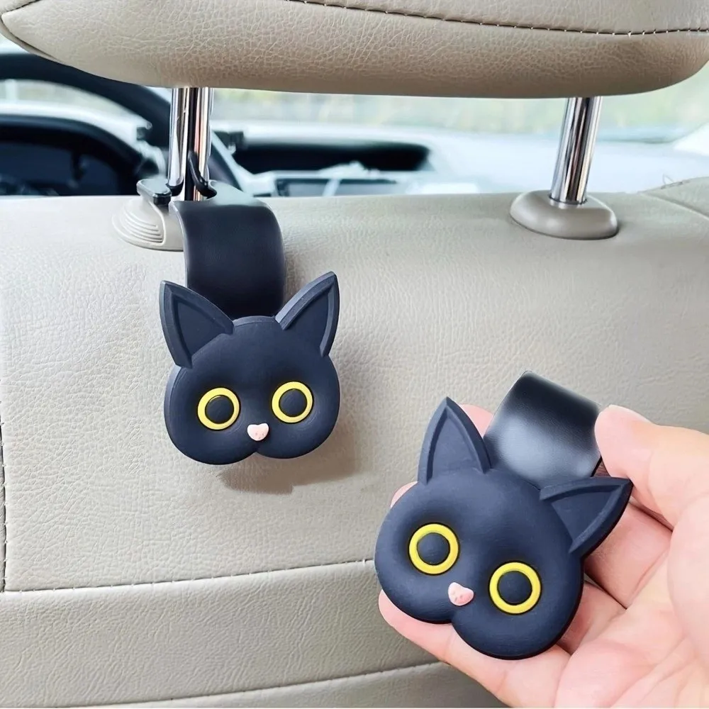 2Pcs New Cartoon Cat Car Clips Multi-function Durable Front Seat Headrest Organizer Car Seat Headrest Hooks Universal
2Pcs New Cartoon Cat Car Clips Multi-function Durable Front Seat Headrest Organizer Car Seat Headrest Hooks Universal