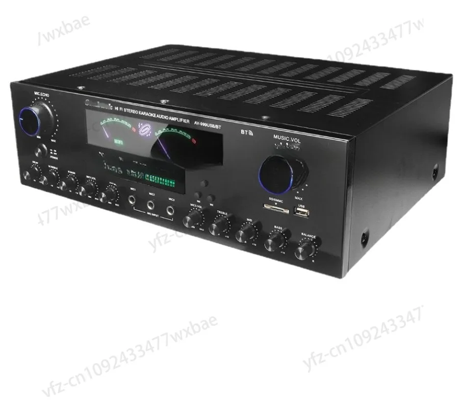 Новый дизайн, AV-999BT BT, 7-канальный усилитель домашнего кинотеатра высокой мощности
Новый дизайн, AV-999BT BT, 7-канальный усилитель домашнего кинотеатра высокой мощности