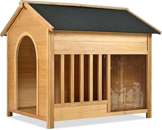 &c Weatherproof Sunproof Outdoor Wood Dog House Yard Garden Pet Habitat Nest Durable Style Spacious Eco Friendly Material
&c Weatherproof Sunproof Outdoor Wood Dog House Yard Garden Pet Habitat Nest Durable Style Spacious Eco Friendly Material