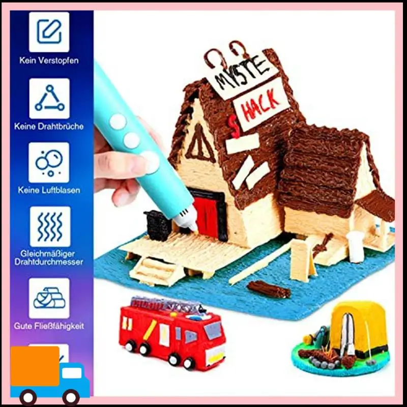 20 штук E 3D Pen Filament PCL 10 м каждый — 3D Pen PCL Filament 1,75 мм для низких температур, 3D детская ручка
20 штук E 3D Pen Filament PCL 10 м каждый — 3D Pen PCL Filament 1,75 мм для низких температур, 3D детская ручка