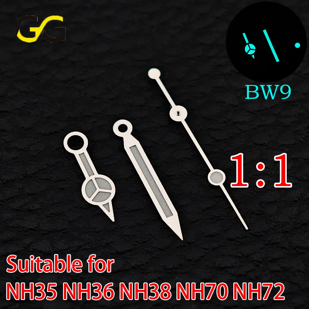 Высококачественные стрелки для часов, подходящие для NH35, SW200, 2824, PT5000, NH38, оригинального размера, с синим светом BW9.
Высококачественные стрелки для часов, подходящие для NH35, SW200, 2824, PT5000, NH38, оригинального размера, с синим светом BW9.