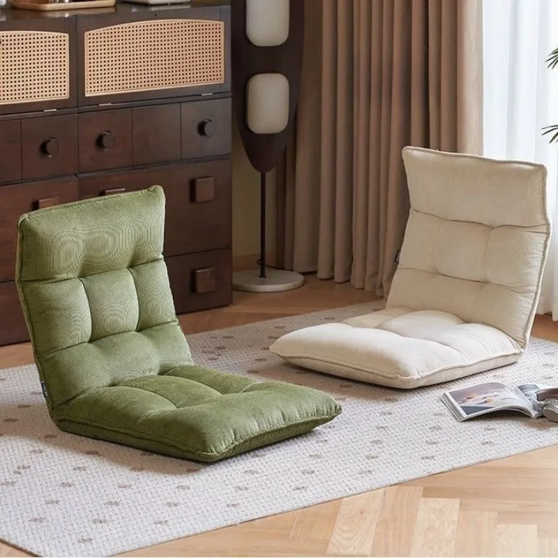 Folding single lazy cotton sofa, tatami sofa, corduroy cushion chair, adjustable backrest, reading sofa, home leisure sofa
Folding single lazy cotton sofa, tatami sofa, corduroy cushion chair, adjustable backrest, reading sofa, home leisure sofa