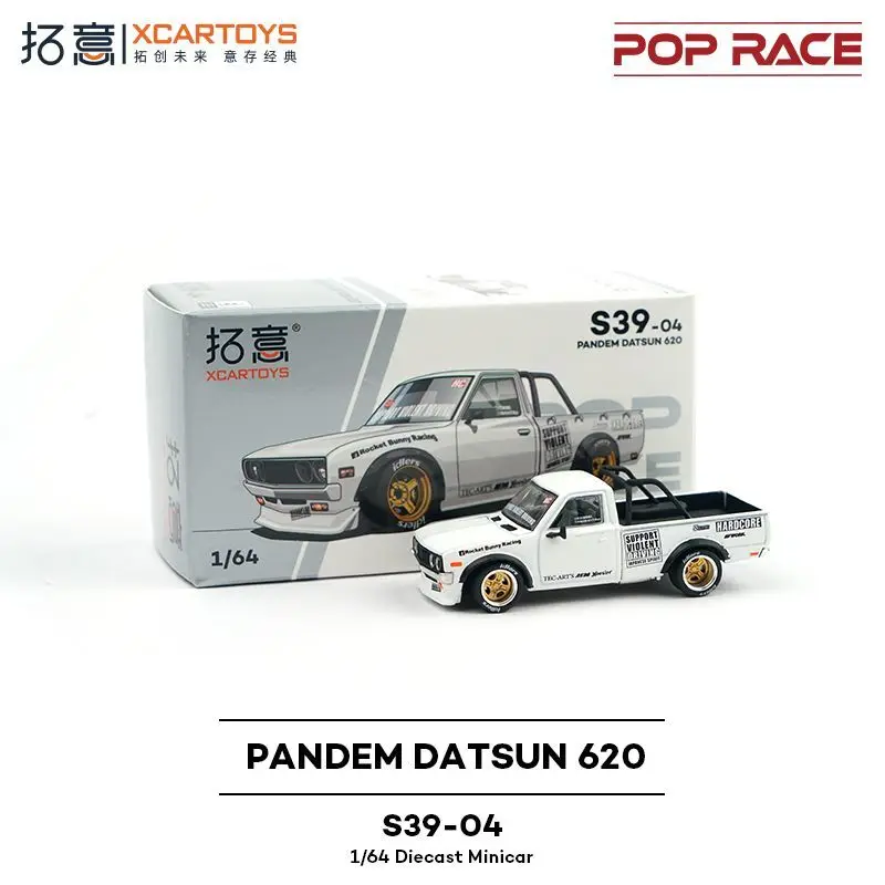 In Stock POP RACE 1:64 S39-04 Nissan Datsun 620 White Alloy Die Casting Car Model Collectible Gift
In Stock POP RACE 1:64 S39-04 Nissan Datsun 620 White Alloy Die Casting Car Model Collectible Gift