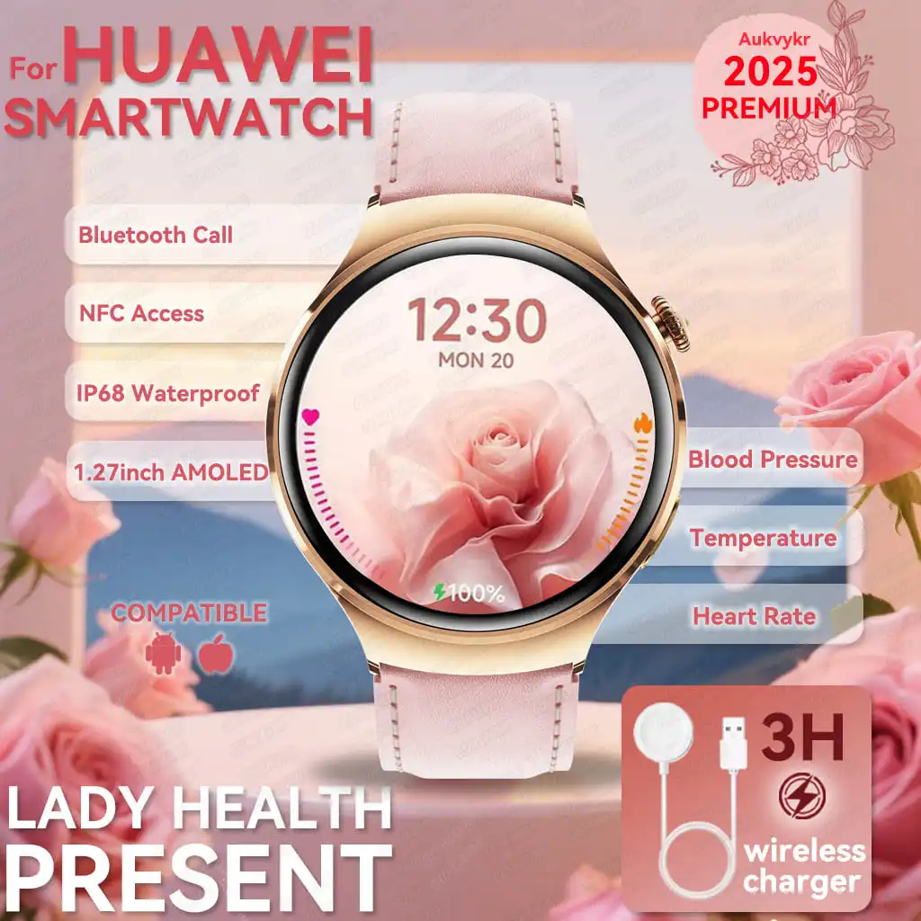 2025Для HUAWEI Смарт-часы для женщин GPS-траекторика Сердечный ритм Артериальное давление NFC Bluetooth Вызов 1,27 дюйма AMLOED Смарт-часы для женщин
2025Для HUAWEI Смарт-часы для женщин GPS-траекторика Сердечный ритм Артериальное давление NFC Bluetooth Вызов 1,27 дюйма AMLOED Смарт-часы для женщин