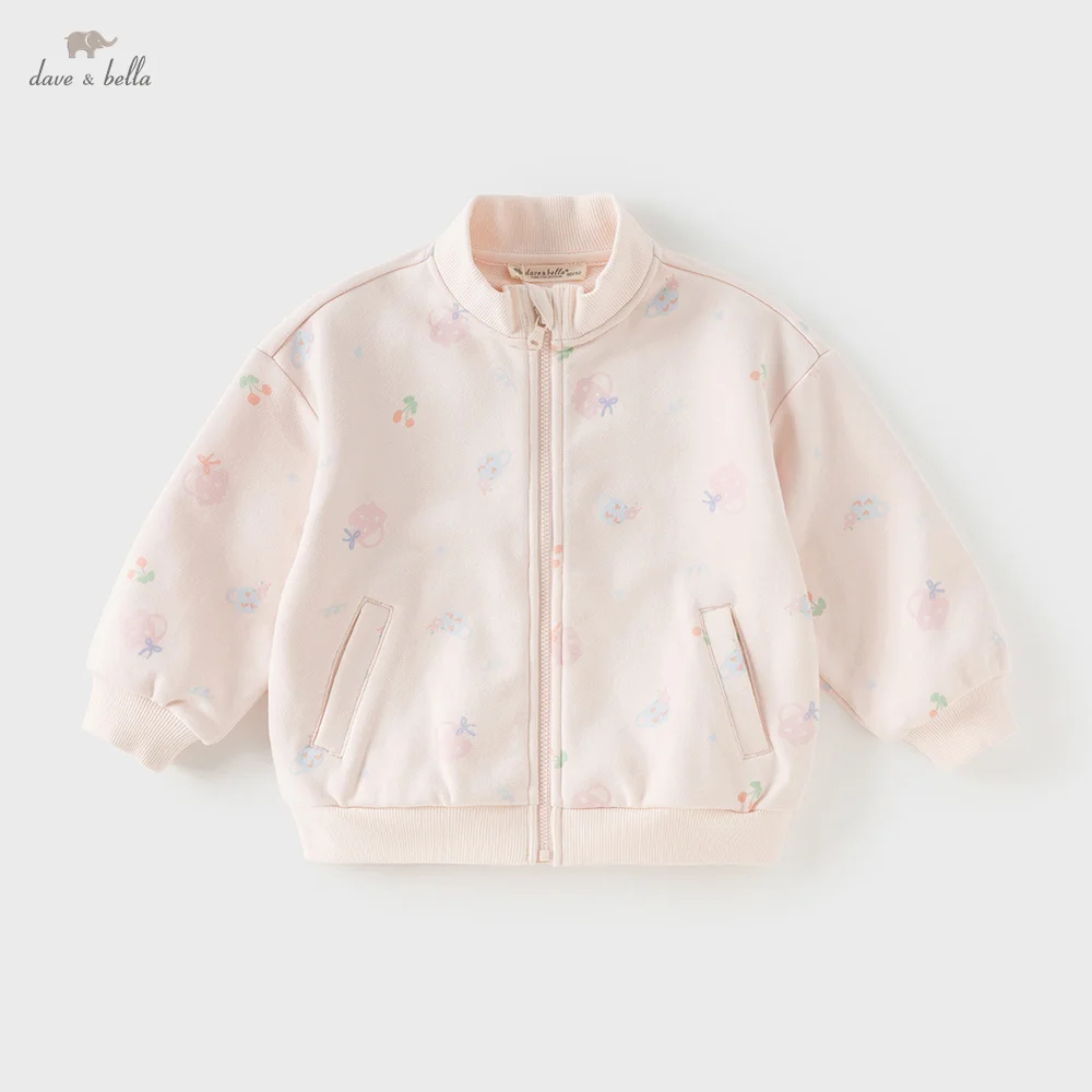 Детские вязаные куртки Dave Bella для девочек, осенне-весенняя одежда, милая куртка с принтом вишни, повседневная стильная верхняя одежда DB1261049
Детские вязаные куртки Dave Bella для девочек, осенне-весенняя одежда, милая куртка с принтом вишни, повседневная стильная верхняя одежда DB1261049