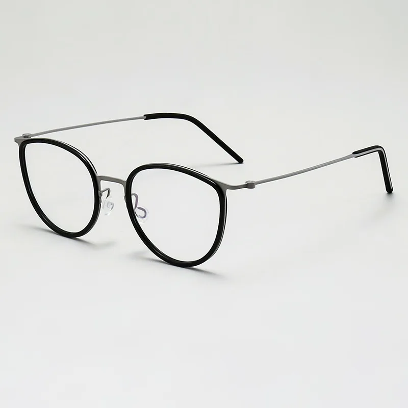 Ultra-light Denmark Designer Prescription Glasses Frames Men's Retro No Screw 5843 Cat-eye Titanium Myopia for Women Eyewear
Ultra-light Denmark Designer Prescription Glasses Frames Men's Retro No Screw 5843 Cat-eye Titanium Myopia for Women Eyewear