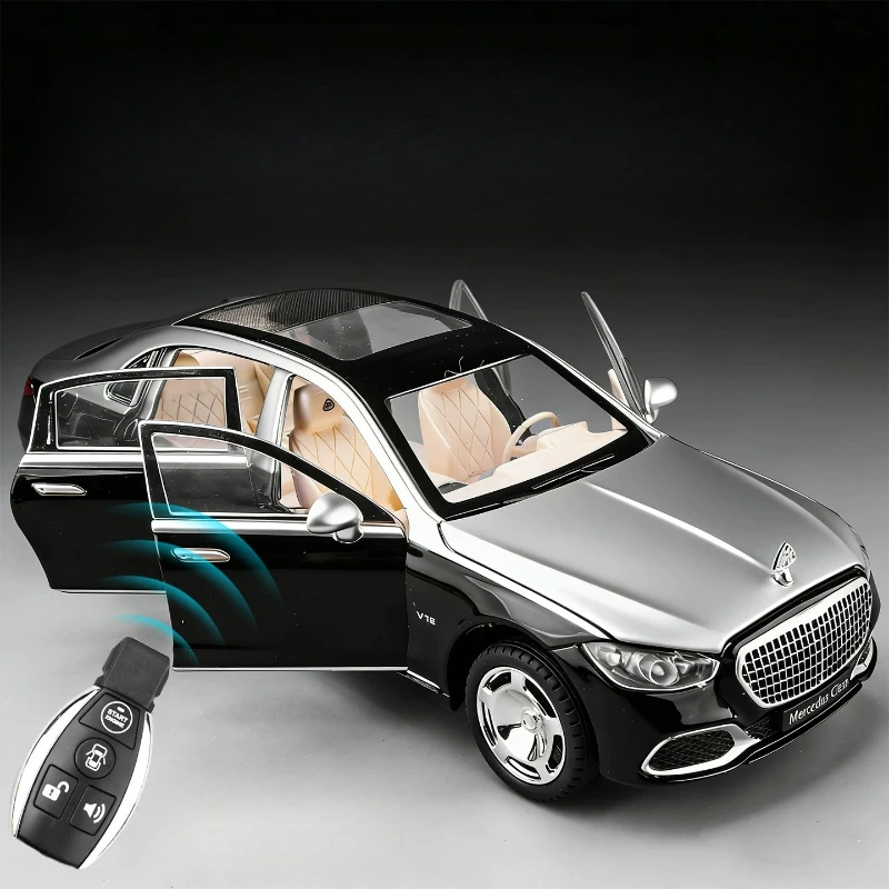 1:24 S680 With Remote Key Alloy Diecast Toy Vehicles Metal Car Model Sound Light Kids Toys Collection Gift
1:24 S680 With Remote Key Alloy Diecast Toy Vehicles Metal Car Model Sound Light Kids Toys Collection Gift