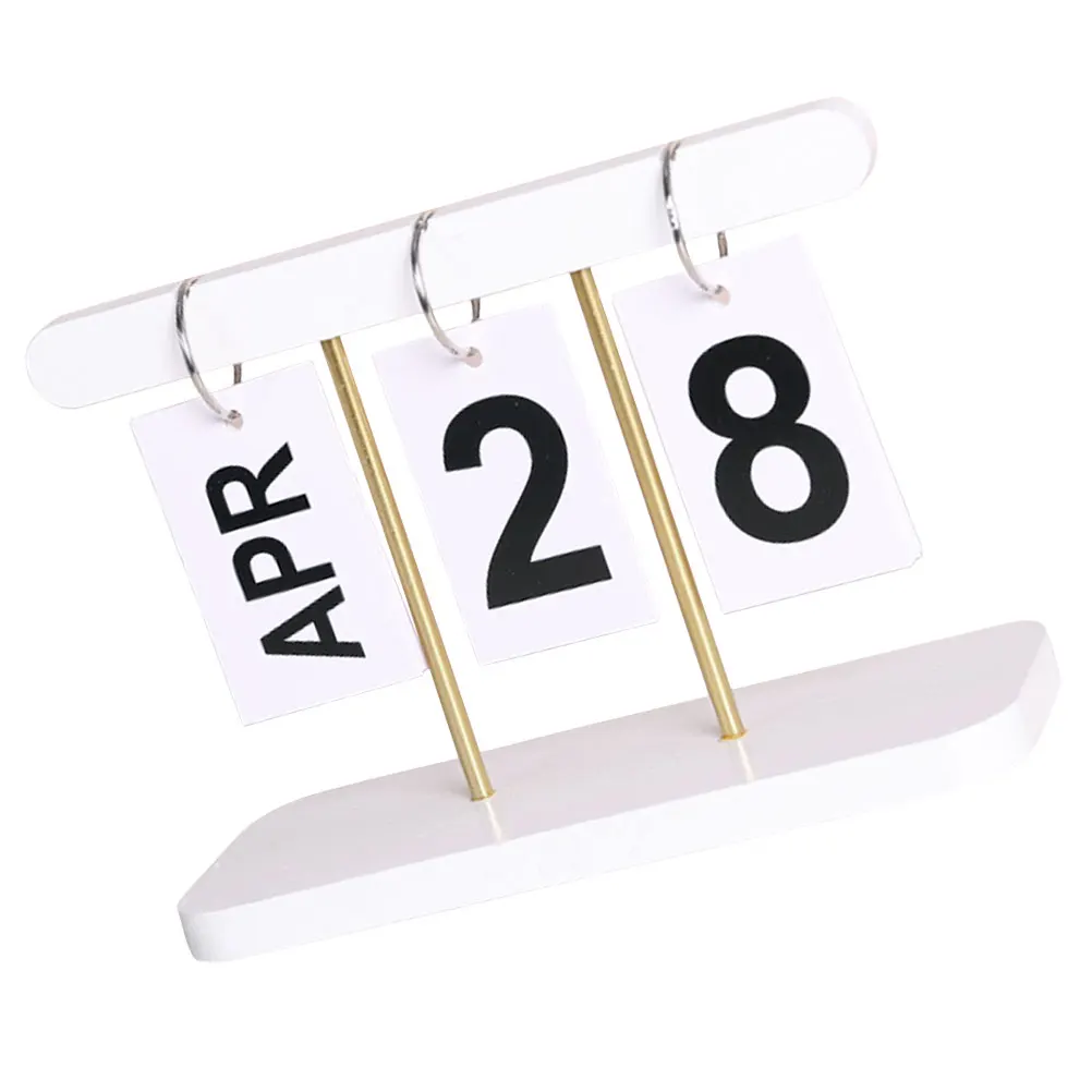 Perpetual Flip Calendar Wood Home Decoration Desk for Office Housewarming Gift Practical
Perpetual Flip Calendar Wood Home Decoration Desk for Office Housewarming Gift Practical