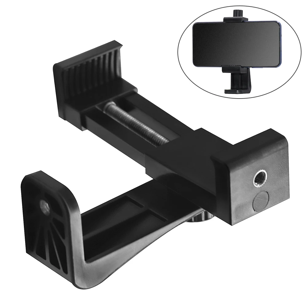 360 Degree Rotation Tripod Mount Holder Universally Cell Phone Bracket Clip Mount Bracket Adapter for Mobile Phones Smartphone
360 Degree Rotation Tripod Mount Holder Universally Cell Phone Bracket Clip Mount Bracket Adapter for Mobile Phones Smartphone