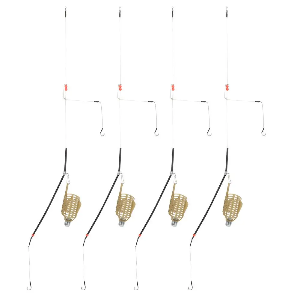 4PCS Lightweight Fishing Bait Cage - 20g, 30g, 40g, 50g Fish Feeder Trap with Built-in Weights for Effective Fishing
4PCS Lightweight Fishing Bait Cage - 20g, 30g, 40g, 50g Fish Feeder Trap with Built-in Weights for Effective Fishing