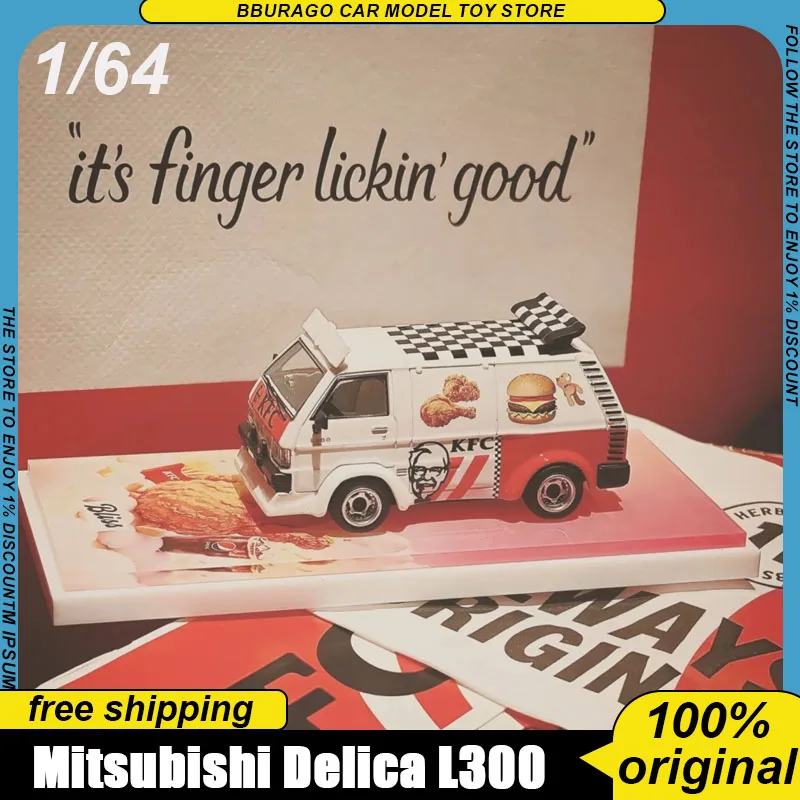 Mitsubishi 1:64 Delica L300 Replica Kfc Themed Malaysia Diecast Expo 2026 Limited Edition Collectible Van Model Ornament Toys
Mitsubishi 1:64 Delica L300 Replica Kfc Themed Malaysia Diecast Expo 2026 Limited Edition Collectible Van Model Ornament Toys