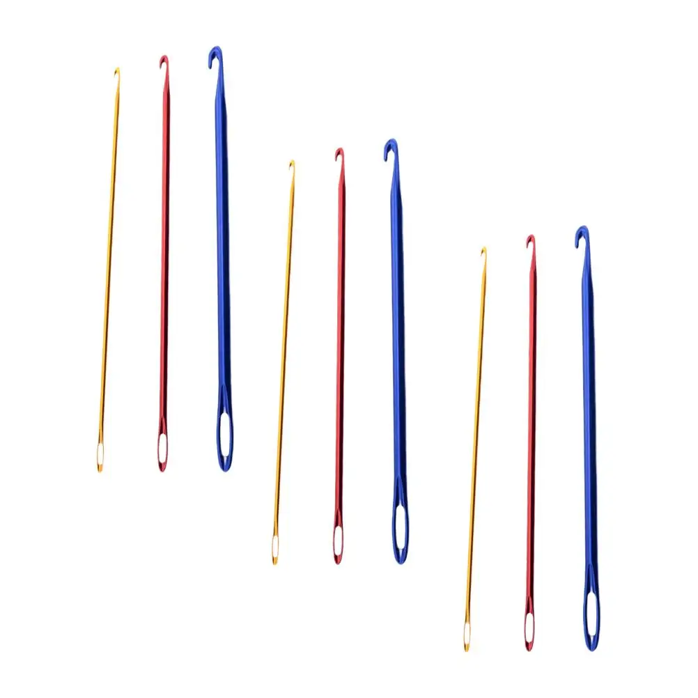 9pcs Crochet Hooks Aluminum Durable Needles Smooth Gliding Projects Sweater Accessories Hand Tool Knitting Gifts Yarn Craft
9pcs Crochet Hooks Aluminum Durable Needles Smooth Gliding Projects Sweater Accessories Hand Tool Knitting Gifts Yarn Craft