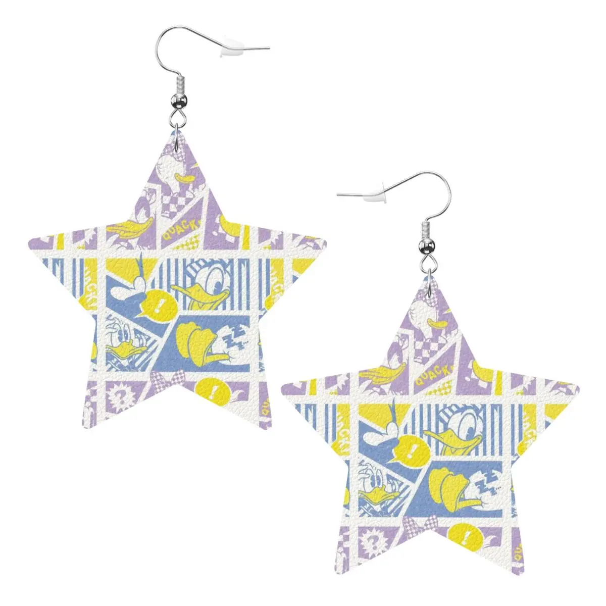 Custom Drop Dangle Earrings Donald Duck Leather Teardrop Earrings Funny Cartoon PVC Leather for Gifts Dainty Jewelry
Custom Drop Dangle Earrings Donald Duck Leather Teardrop Earrings Funny Cartoon PVC Leather for Gifts Dainty Jewelry