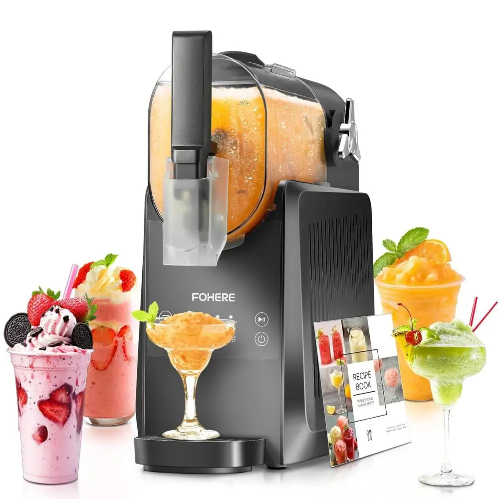 Slushie hine, 88 oz Slushy hine or Home, Proional rozen Drink Maker with Sel-Clean, RaCooling, 12H reshn, or Milkshake, Margarit
Slushie hine, 88 oz Slushy hine or Home, Proional rozen Drink Maker with Sel-Clean, RaCooling, 12H reshn, or Milkshake, Margarit