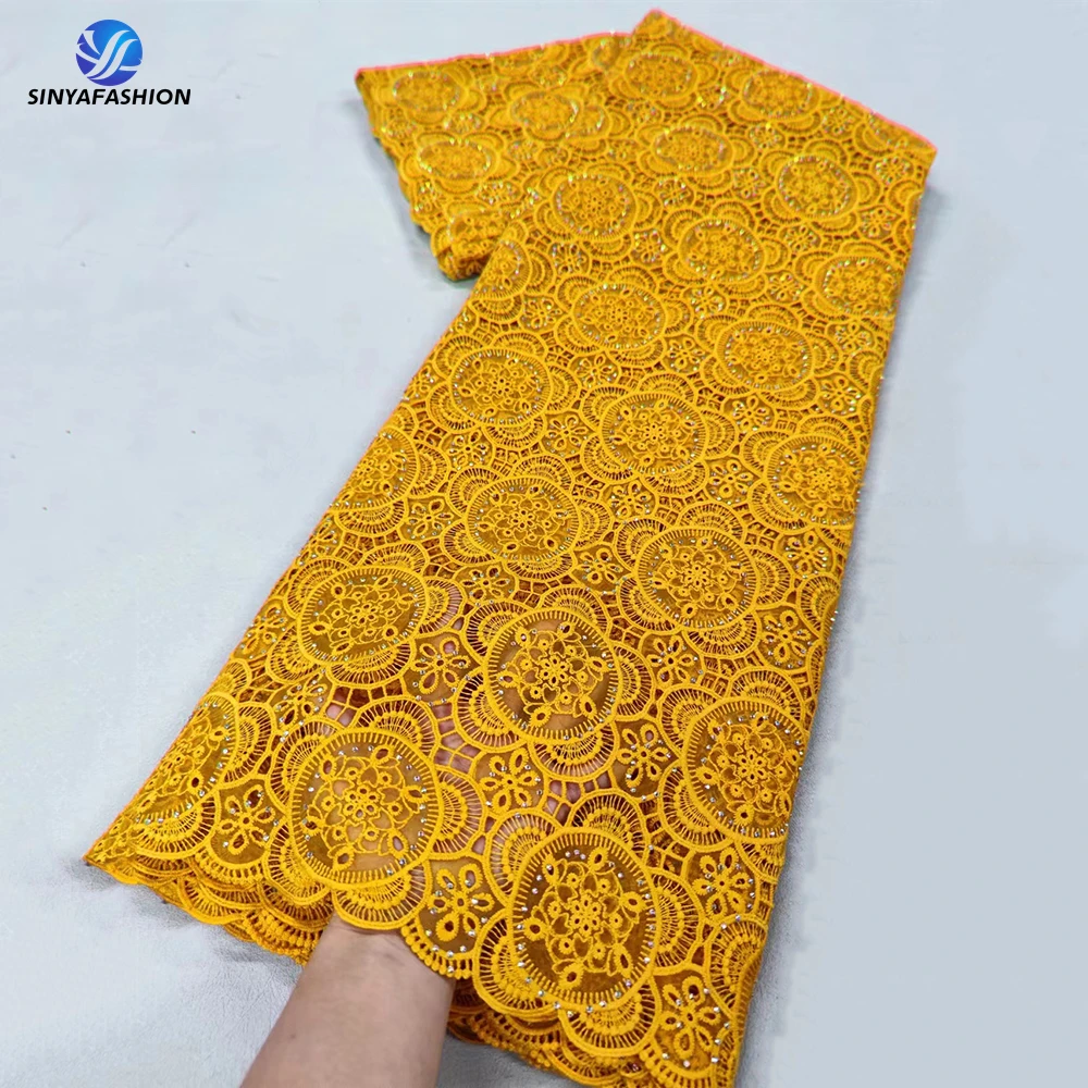 Chiffon Lace Fabric 2025 High Quality Lace Material Nigerian French African Cotton Lace Fabric For Women Wedding
Chiffon Lace Fabric 2025 High Quality Lace Material Nigerian French African Cotton Lace Fabric For Women Wedding