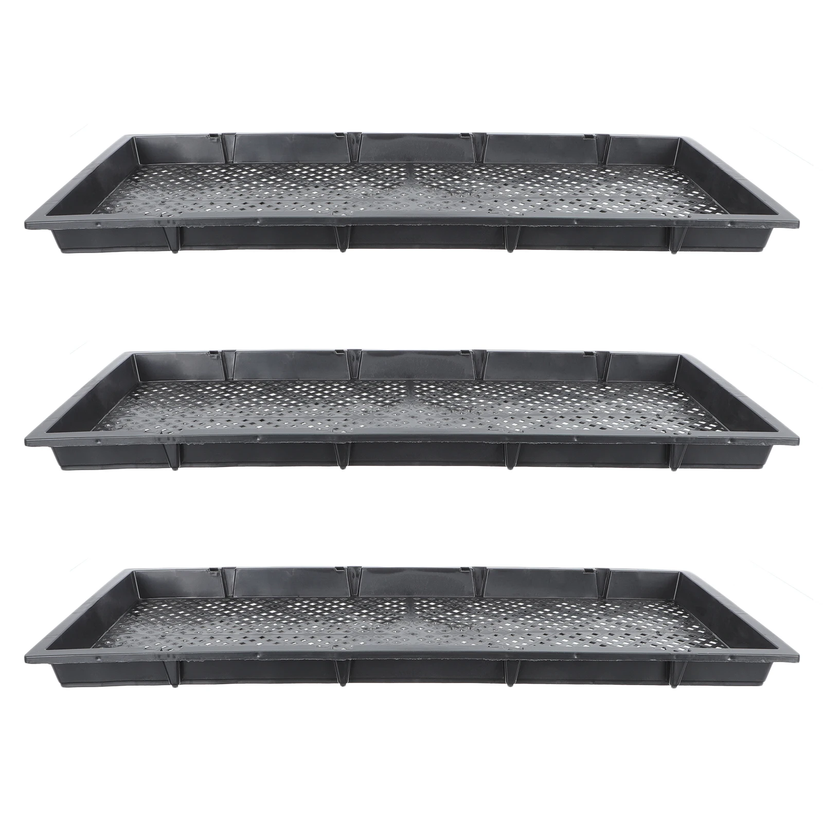 3pcs Tray Durable Plastic Germination Trays Lightweight for Planter Planting Nursery Tray Sprouting
3pcs Tray Durable Plastic Germination Trays Lightweight for Planter Planting Nursery Tray Sprouting