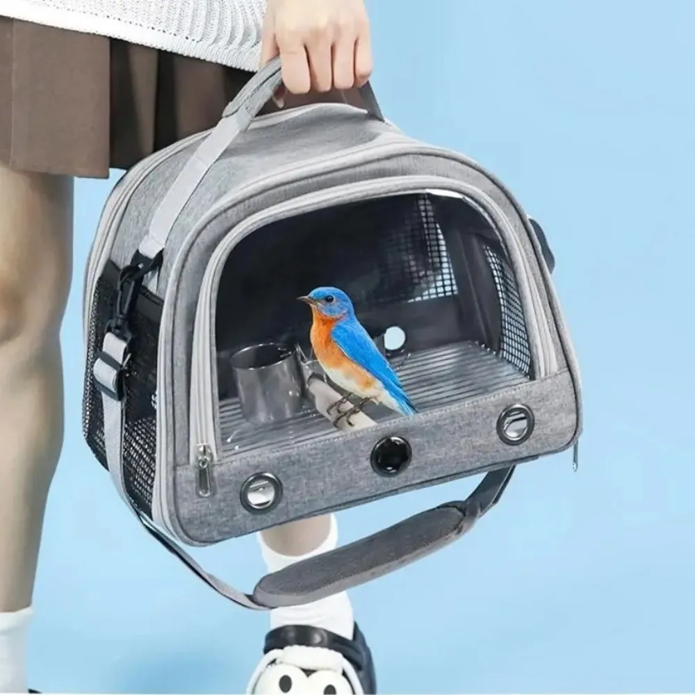 Breathable Portable Parrot Travel Bag with Tray Large Capacity Carrier Comfortable Bird Backpack Pet Supplies
Breathable Portable Parrot Travel Bag with Tray Large Capacity Carrier Comfortable Bird Backpack Pet Supplies