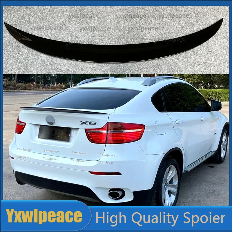 For BMW X6 E71 Spoiler 2008-2014 High Quality ABS Material Unpainted Color Rear Trunk Lip Spoiler Body Kit Accessories
For BMW X6 E71 Spoiler 2008-2014 High Quality ABS Material Unpainted Color Rear Trunk Lip Spoiler Body Kit Accessories