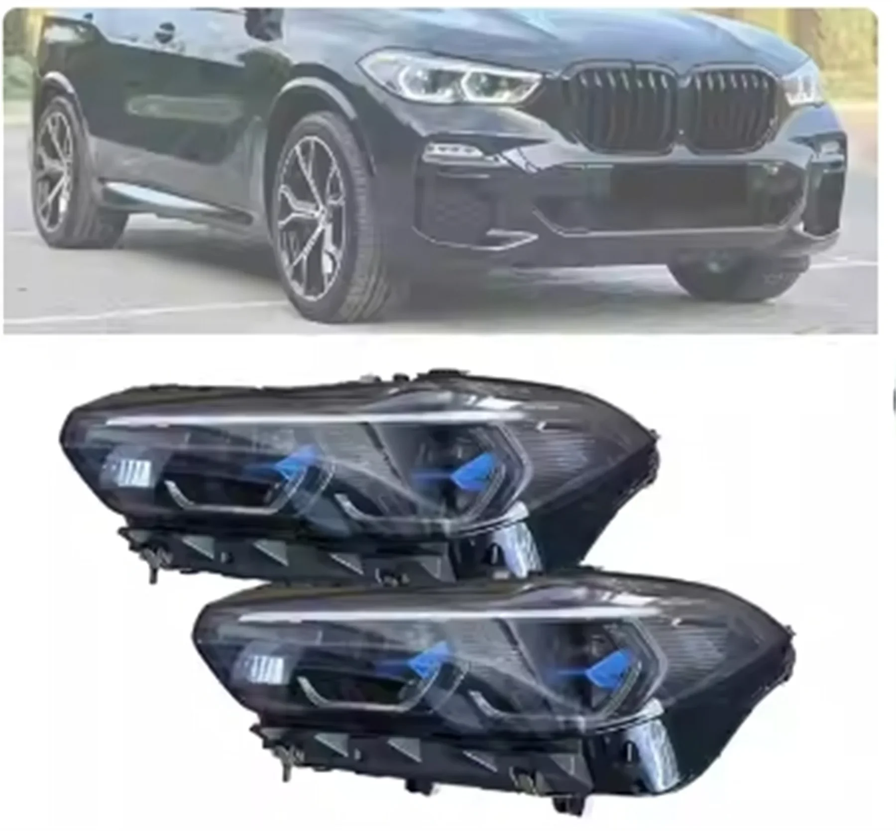 Car Led Headlight for BMW x5 Daytime Running DRL headlamp Low High Beam Turn signal
Car Led Headlight for BMW x5 Daytime Running DRL headlamp Low High Beam Turn signal