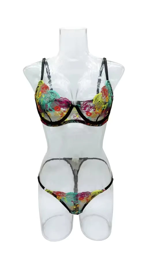 New Hollow Out See Through Unique Embroidery Bra Lace Womens Erotic Seductive Underwear Apparel Clothing Sexy Lingerie Set
New Hollow Out See Through Unique Embroidery Bra Lace Womens Erotic Seductive Underwear Apparel Clothing Sexy Lingerie Set