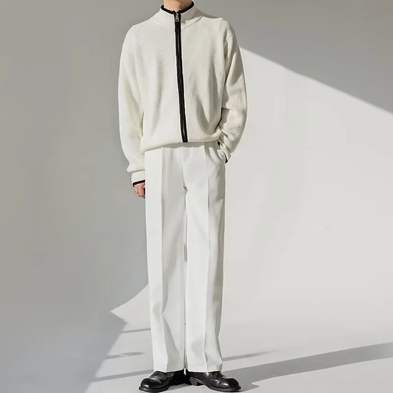 Men's Knitted Cardigan Winter Sweater Thiened Loose Fit Faionable Lazy Sle Outerwear Zipper Closure Straight Cut Polyes...
Men's Knitted Cardigan Winter Sweater Thiened Loose Fit Faionable Lazy Sle Outerwear Zipper Closure Straight Cut Polyes...