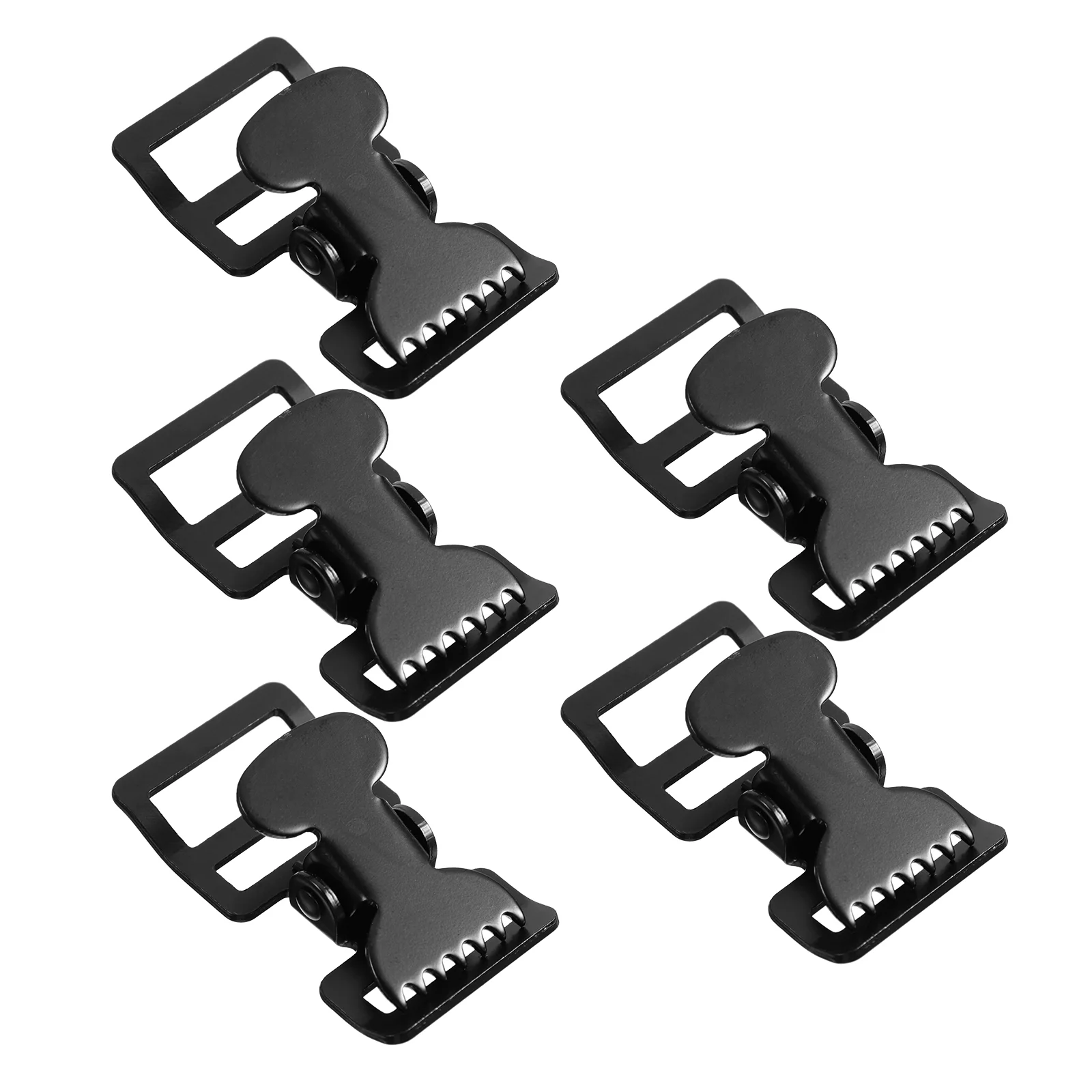 5 Pcs Webbing Clip Thickened Buckles Safety for Adjustable Portable First Aid Iron Clamp
5 Pcs Webbing Clip Thickened Buckles Safety for Adjustable Portable First Aid Iron Clamp