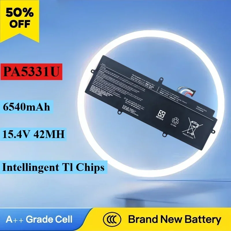 New PA5331U Laptop Battery for Toshiba PORTEGE PTG TEC X30L A40-G R30-A A30-E-10N AK01B AK40B P000831100 P00081870 PA5331U-1BRS
New PA5331U Laptop Battery for Toshiba PORTEGE PTG TEC X30L A40-G R30-A A30-E-10N AK01B AK40B P000831100 P00081870 PA5331U-1BRS