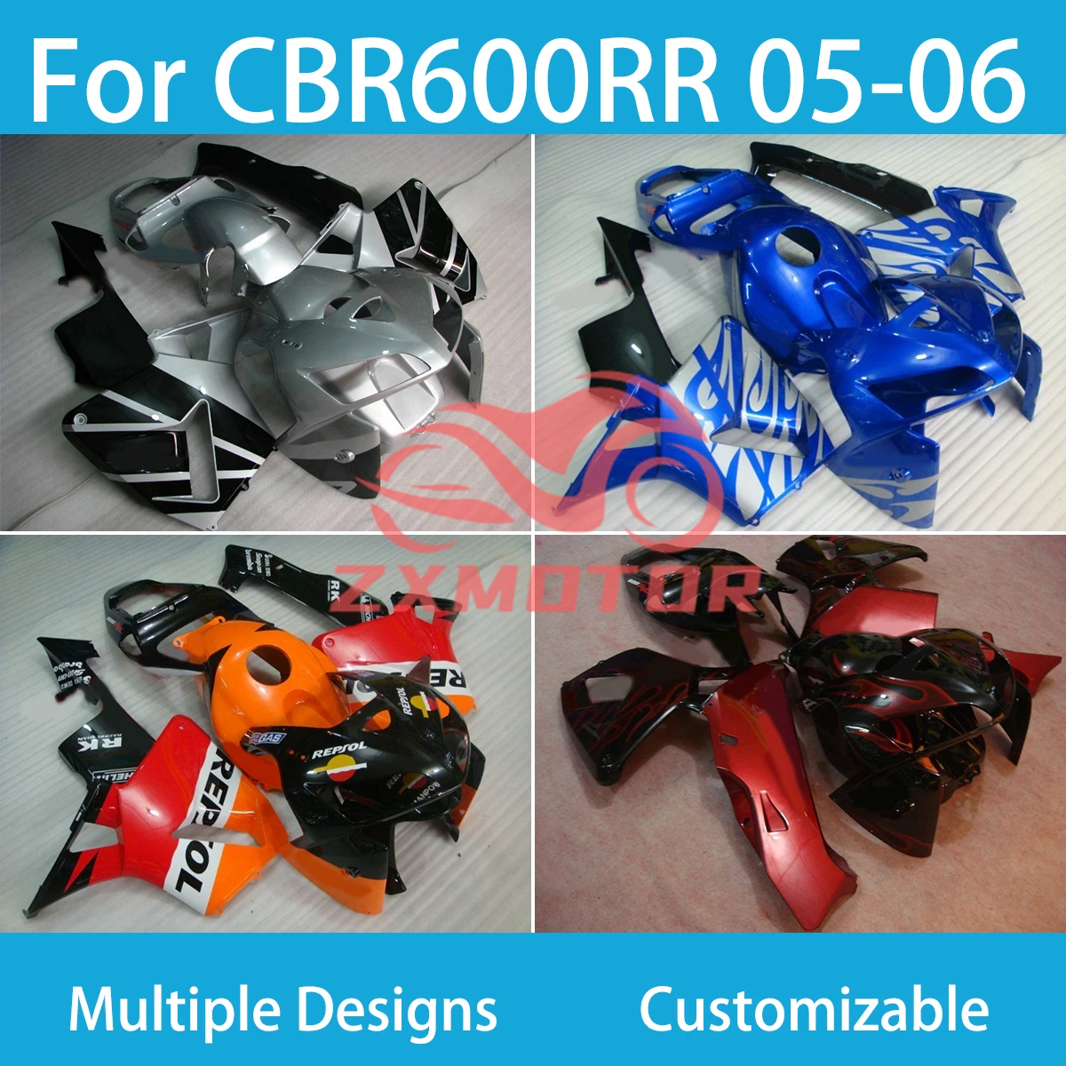 Супер крутые обтекатели для HONDA CBR 600RR 2005 2006, хит продаж, литой под давлением CBR600RR 05 06, комплект обтекателей
Супер крутые обтекатели для HONDA CBR 600RR 2005 2006, хит продаж, литой под давлением CBR600RR 05 06, комплект обтекателей