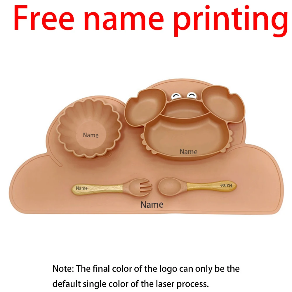 Набор детской посуды из 5 предметов с бесплатной печатью имени, персонализированная силиконовая посуда, уникальный подарок для мальчиков и девочек
Набор детской посуды из 5 предметов с бесплатной печатью имени, персонализированная силиконовая посуда, уникальный подарок для мальчиков и девочек