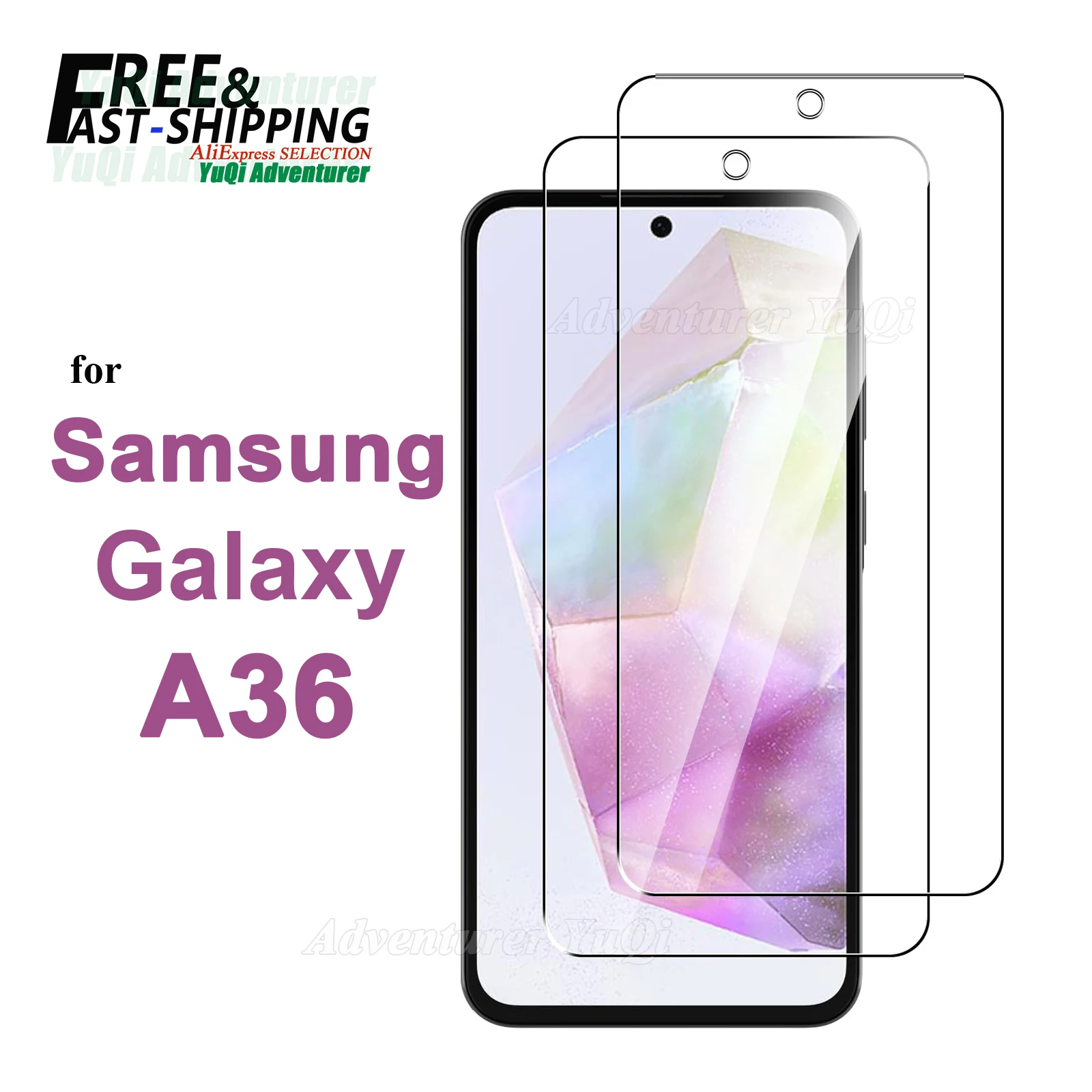 Screen Protector For Samsung Galaxy A36 5G 6.7 inch Tempered Glass HD Crystal Mica 9H Anti Scratch Case Friendly Clear
Screen Protector For Samsung Galaxy A36 5G 6.7 inch Tempered Glass HD Crystal Mica 9H Anti Scratch Case Friendly Clear