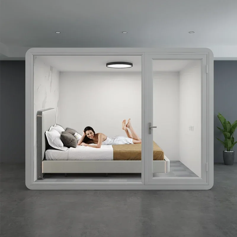 Mobile soundproof room Household sleeping compartment Sleeping piano room Live stream Drum soundproof room
Mobile soundproof room Household sleeping compartment Sleeping piano room Live stream Drum soundproof room