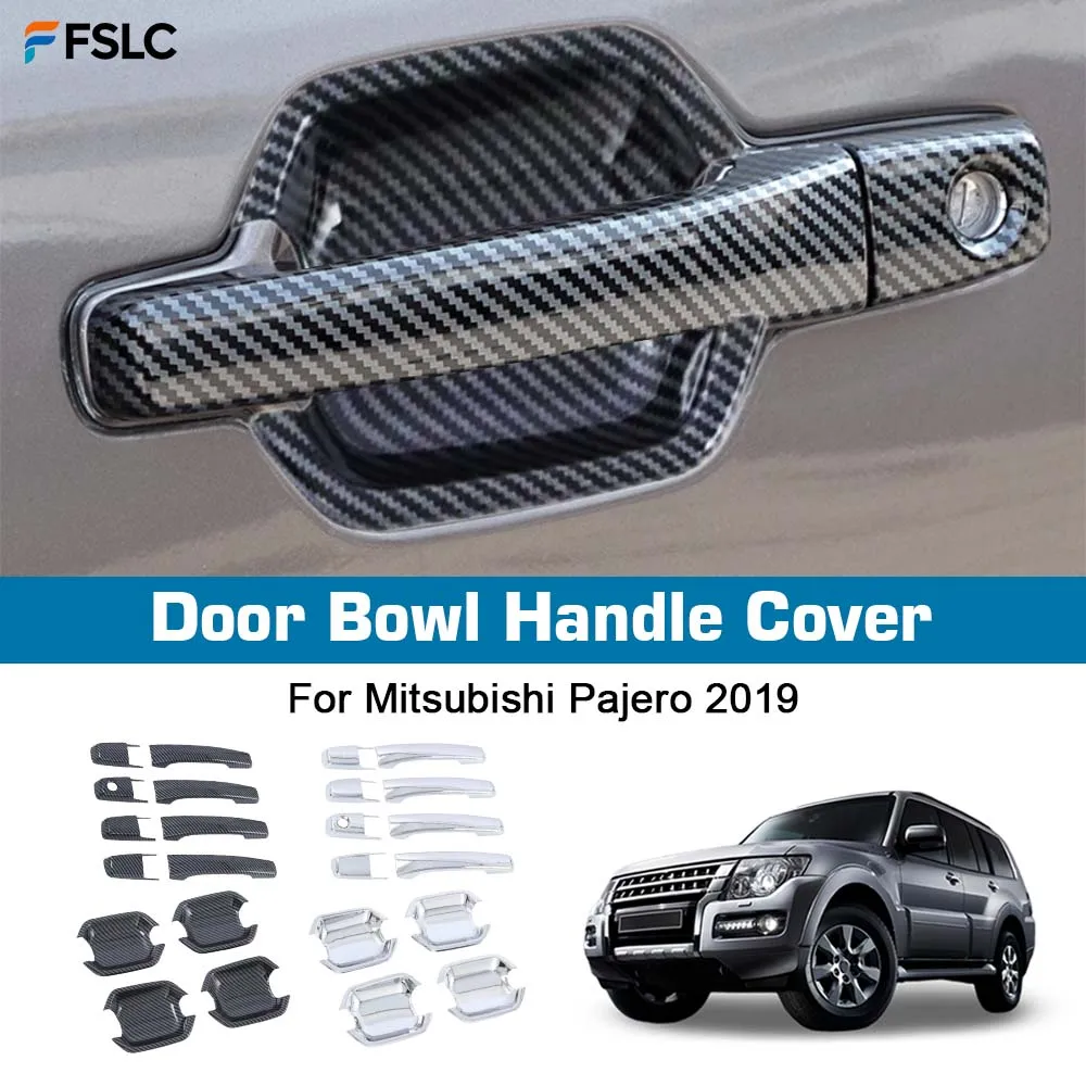 ⭐ Оригинальный ⭐ Накладки на ручки дверей из хромированного серебристого карбона для Mitsubishi Pajero 2019, аксессуары для автомобилей
⭐ Оригинальный ⭐ Накладки на ручки дверей из хромированного серебристого карбона для Mitsubishi Pajero 2019, аксессуары для автомобилей